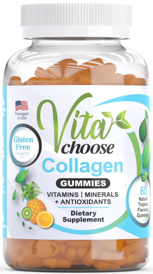 Vita Choose Collagen Natural Tropical Gummies