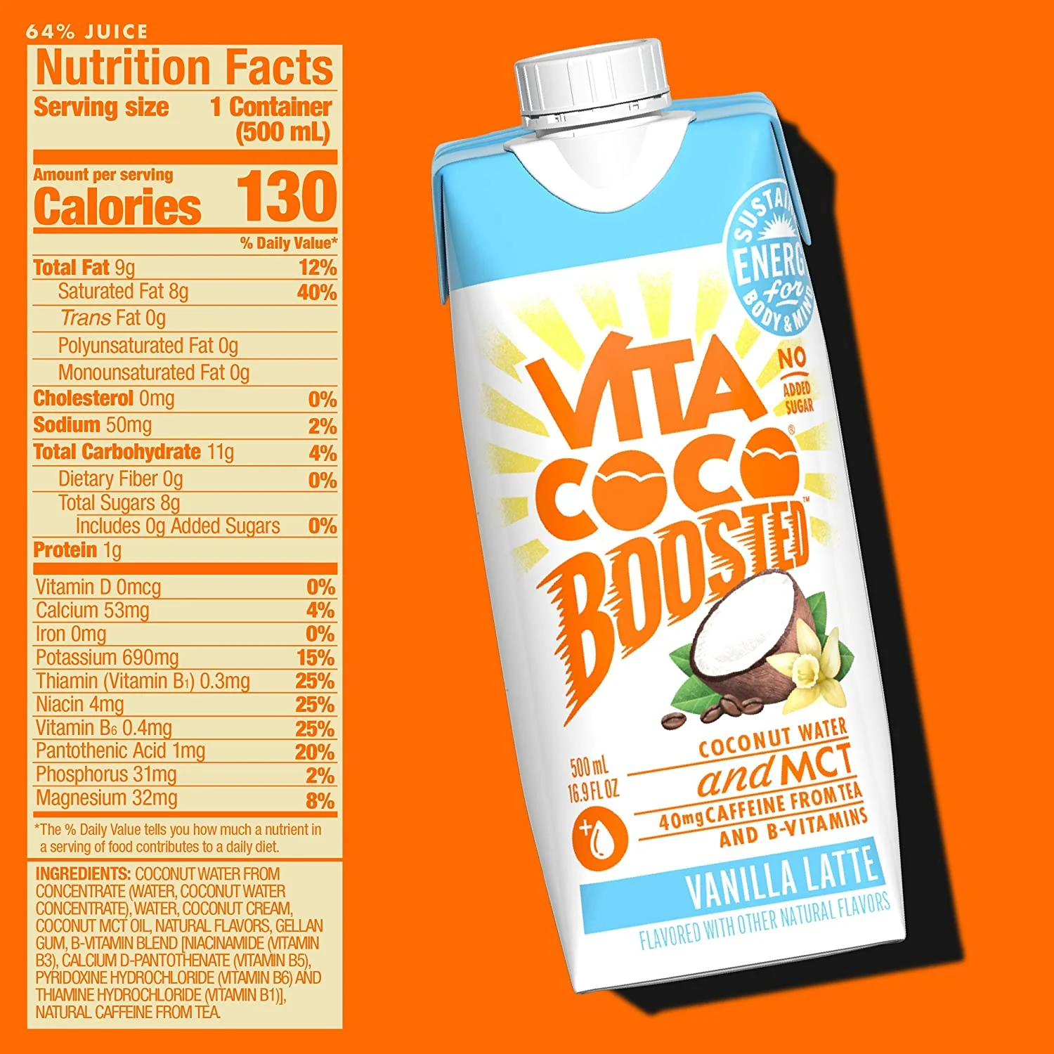 Vita Coco Boosted Coconut Water - Image 3