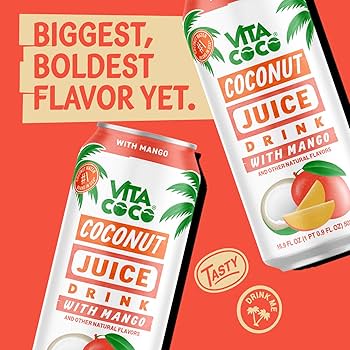 Vita Coco Mango Juice 16.9 oz - Image 2