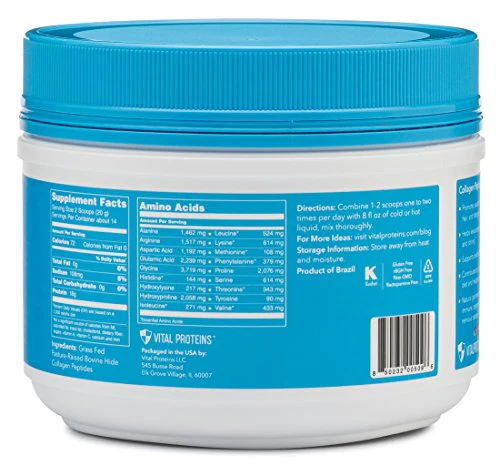 Vital Proteins Collagen Peptides Supplement Powder Unflavored 10 oz - Image 3