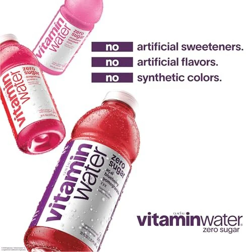 Vitaminwater Elevate Blue Raspberry Limeade 20oz - Image 2