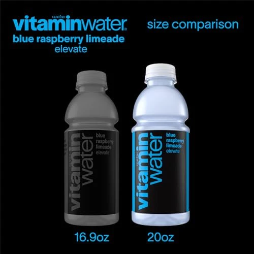Vitaminwater Elevate Blue Raspberry Limeade 20oz - Image 6