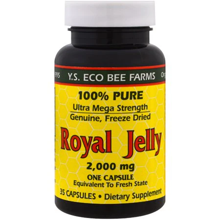 Y.S. Eco Bee Farms Freeze Dried Royal Jelly Capsules