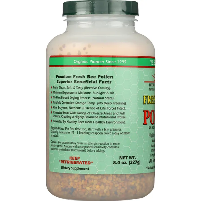 Y.S. Organic Bee Fresh Bee Pollen 8oz - Image 2