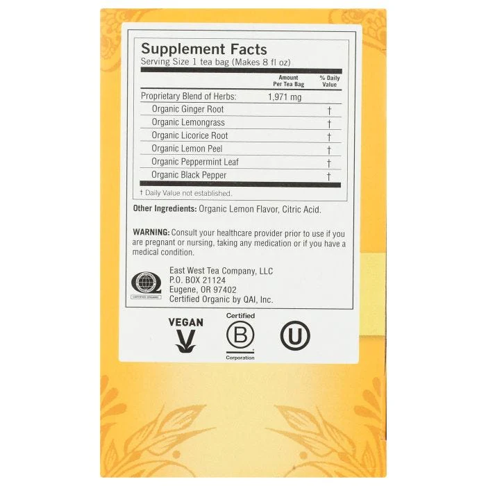 Yogi Tea Lemon Ginger 16ct - Image 2