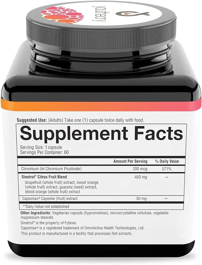 Youtheory Fat Burner Vegetable Capsules 60ct - Image 2