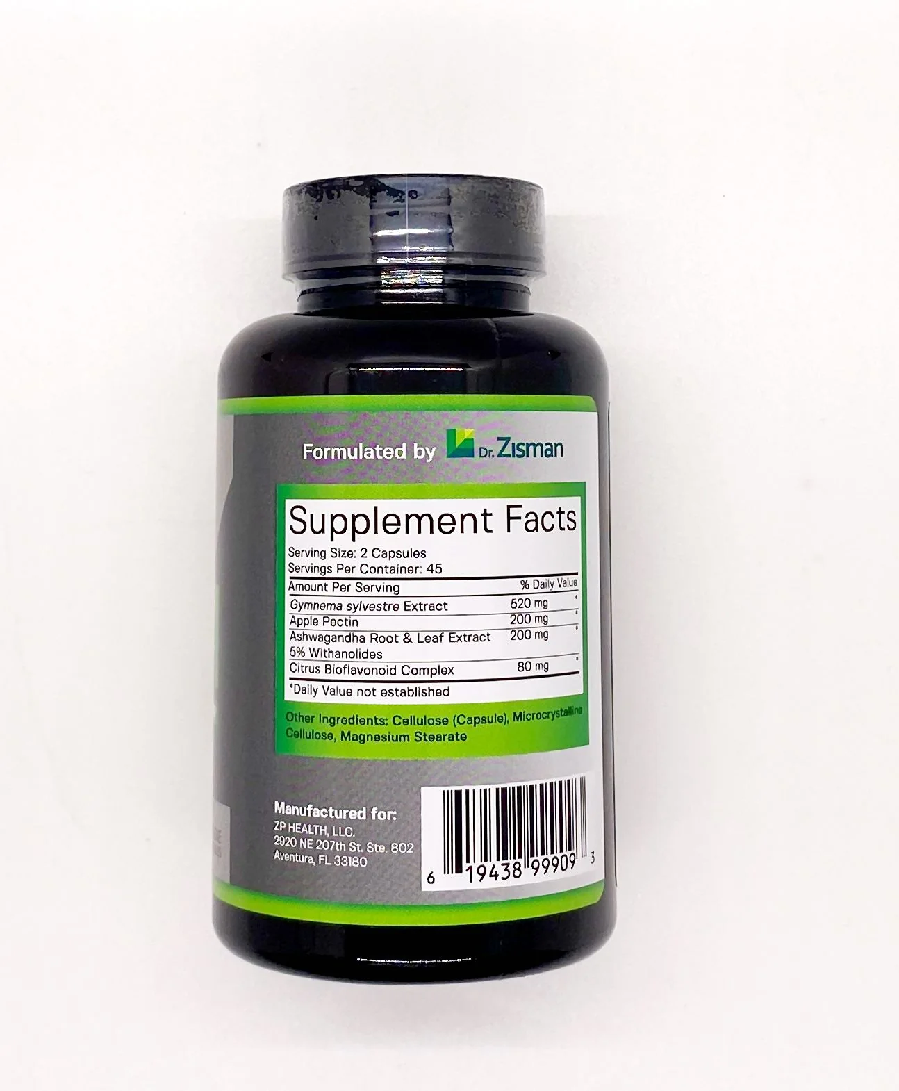 ZLIM Appetite Control and Fat Burner, by Dr ZISMAN, 90 Caps - Image 2